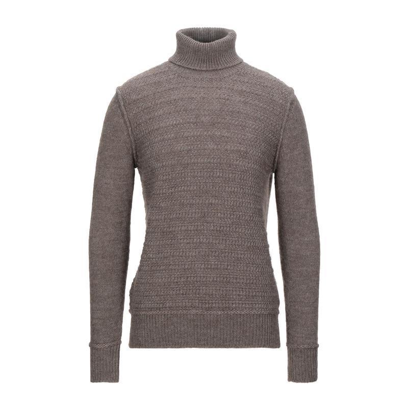 割引送料無料 Messagerie タートルネック メンズファッション トップス トレーナー カーキ 代引き手数料無料 Www Superavila Com