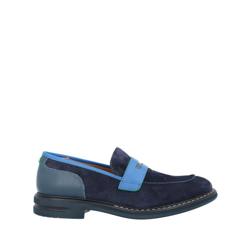 Brimarts メンズ モカシン シューズ 靴 ダークブルー Blusquare Org