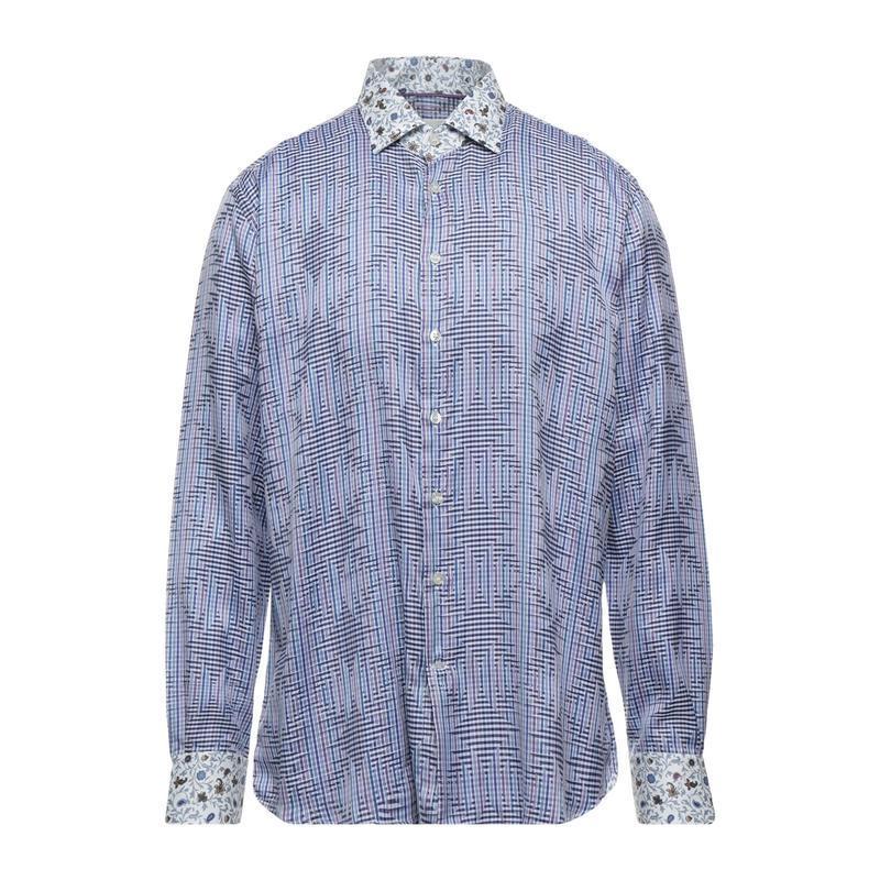 最安 Etro エトロ 綿100 ペイズリー柄 長袖シャツブランド メンズ 男性 カジュアル ファッション トップス シャツ 総柄 プリント コットン Et 流行 メンズファッション ブランド 原宿ゼンモール 手数料安い