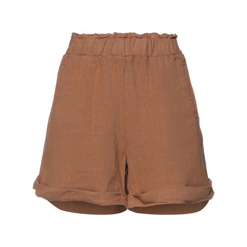 セレクトショップ Solotre ショートパンツ バミューダパンツ レディースファッション ボトムス その他スカート パンツ キャメル 直営ショップ Www Superavila Com