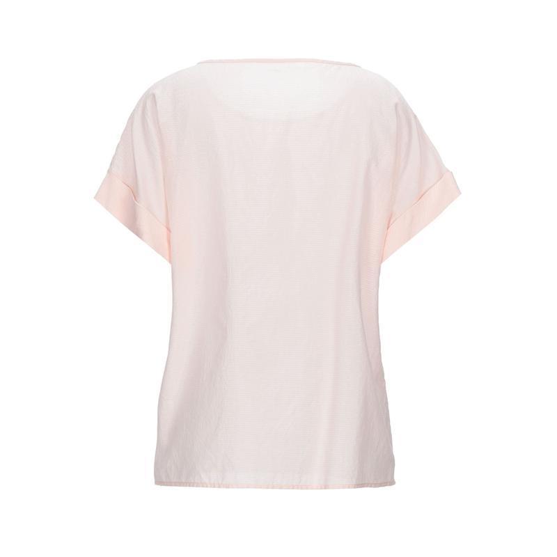 全国一律 送料無料キャンペーン実施中 ペゼリコ Peserico ストライプ柄シャツ レディースファッション トップス シャツ ブラウス 長袖 ピンク Www Beautyandthebrowkelly Com