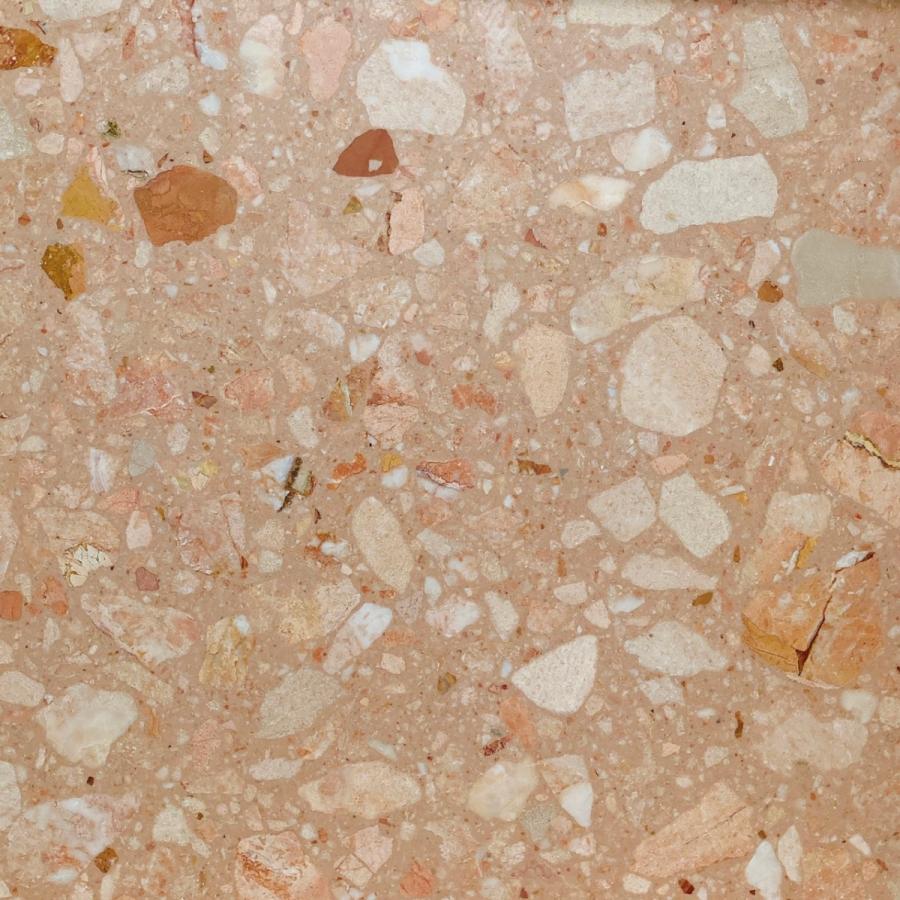 法人様宛送料半額/人造大理石ローザデルガルタ 400角本磨き 6枚/ケース | 