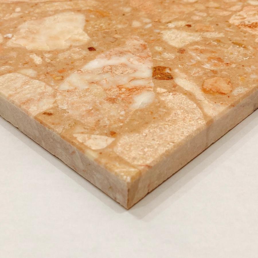 法人様宛送料半額/人造大理石ローザデルガルタ 400角本磨き 6枚/ケース |  | 01