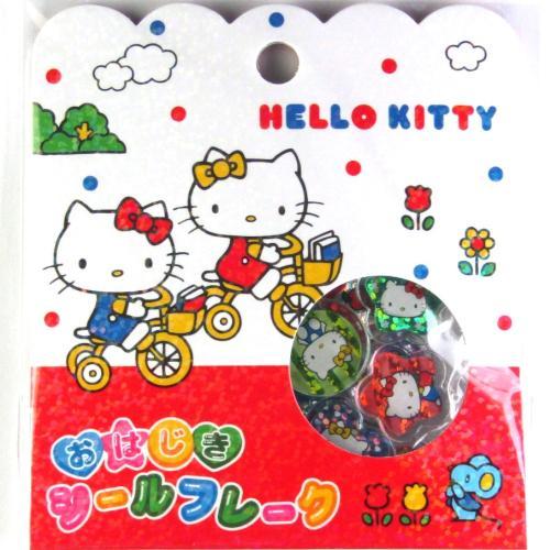 ハローキティ おはじきシールフレーク シール ステッカー サンリオ