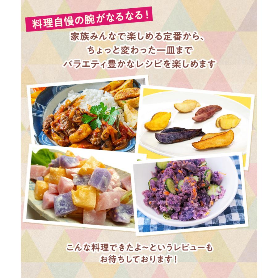 じゃがいも 食べくらべ 北海道産 6種各1kg合計6kg（ 男爵 北あかり メークイン インカのめざめ シャドークイーン ノーザンルビー ） |  | 07