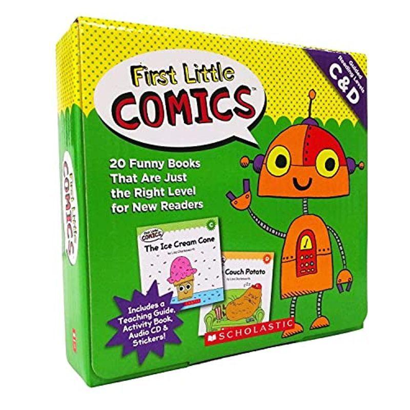 公式の スカラスティック Scholastic 英語教材 絵本 First Little Comics Level C D 冊セット C 残りわずか Turningheadskennel Com