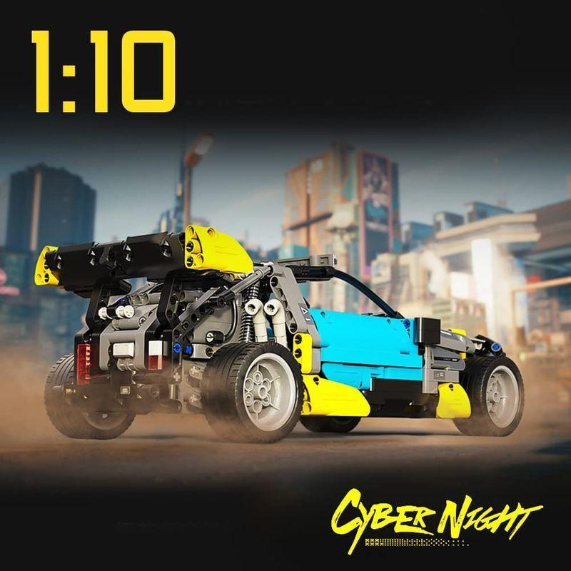 Cada ブロックキット スポーツカ スーパーカー 近未来 サイバーパンク 最長辺34cm 別売パーツでラジコン化可能 1 176ピース ブロック 超爆安 Themtransit Com