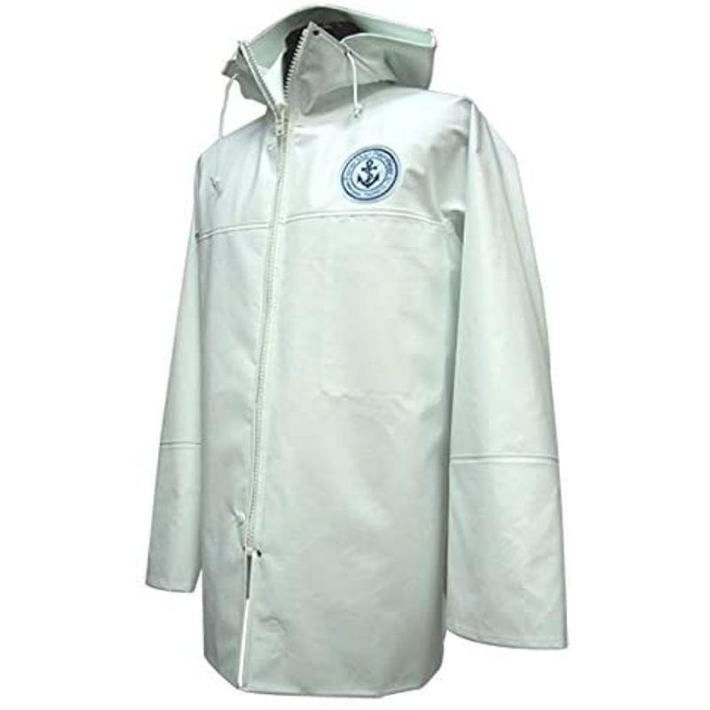 KURAHUTERU(クラフテル) イカリ印 フィッシャーマン レインウエアー ジャンパー 2L 白 11EA021 クラフテル イカリ印 フィッシャーマン レインウエアー ジャンパー 2L 11EA021