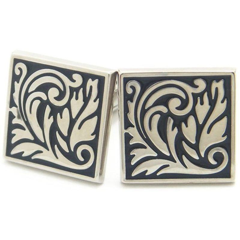 大人気新品 蔦模様のエキゾチック デザインのカフス カフリンクス カフスボタン Tdgsm Ru