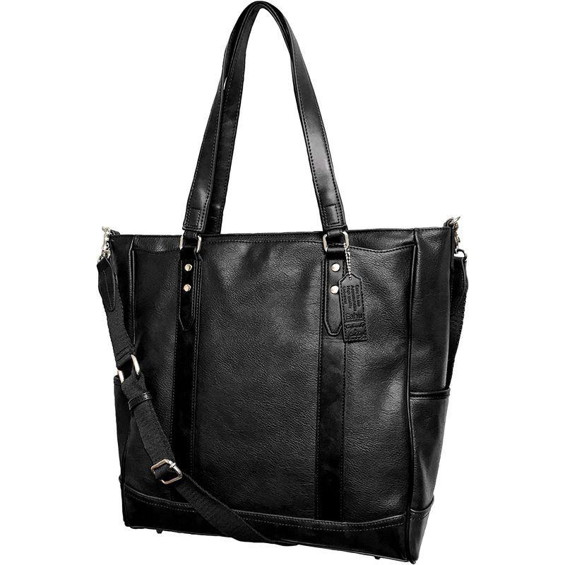 《イーフ》 トートバッグ ビジネストートバッグ ビジネスバッグ メンズ レディース 通勤 通学 大容量 自立型 PC収納 EA1 (ブラック イーフ トートバッグ ビジネストートバッグ ビジネスバッグ メンズ レディース 通勤 通学 大容量 自立型 PC収納 EA1 ブラック