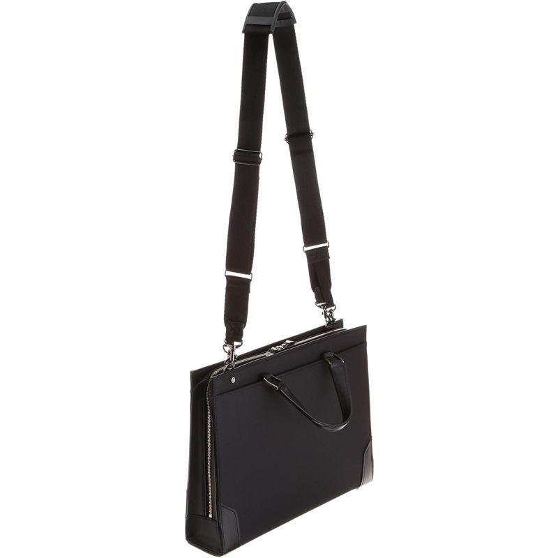 アイエスプラス ビジネスバッグ 革手2本手ハンドル39ｃｍ(PC収納可) 日本製 ブラック ビジネスバッグ 革手2本手ハンドル39ｃｍ PC収納可 日本製 ブラック