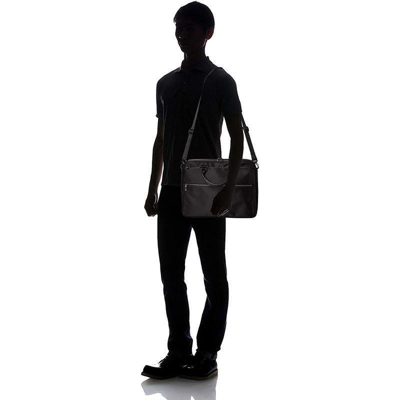 エースジーン ビジネスバッグ 15インチPC収納 B4 軽量 ボトルホルダー搭載 スリブライト No.62524 メンズ ブラック ビジネスバッグ 15インチPC収納 B4 軽量 ボトルホルダー搭載 スリブライト No メンズ ブラック