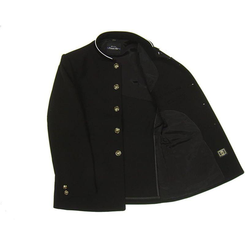 定番キャンバスカンコー学生服 学生服 上着 FeelAir FA9101 ブラック