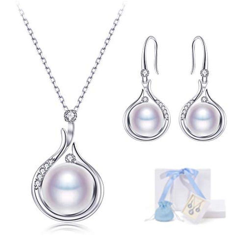 Free bird パール ネックレス レディース 真珠 ペンダント ピアス