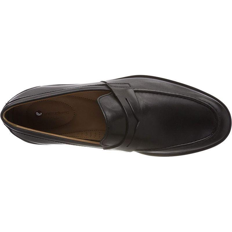 クラークス ビジネスシューズ ローファー アンアルドリックステップ 本革 メンズ ブラックレザー 27 cm ビジネスシューズ ローファー アンアルドリックステップ 本革 メンズ ブラックレザー cm