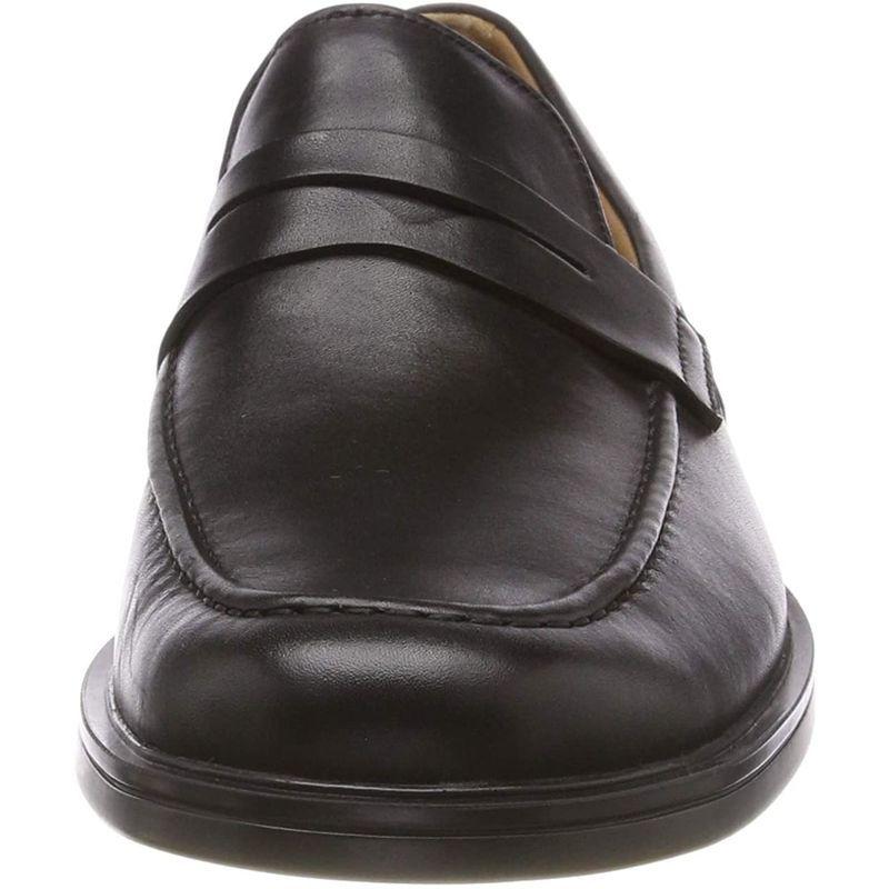 クラークス ビジネスシューズ ローファー アンアルドリックステップ 本革 メンズ ブラックレザー 27 cm ビジネスシューズ ローファー アンアルドリックステップ 本革 メンズ ブラックレザー cm
