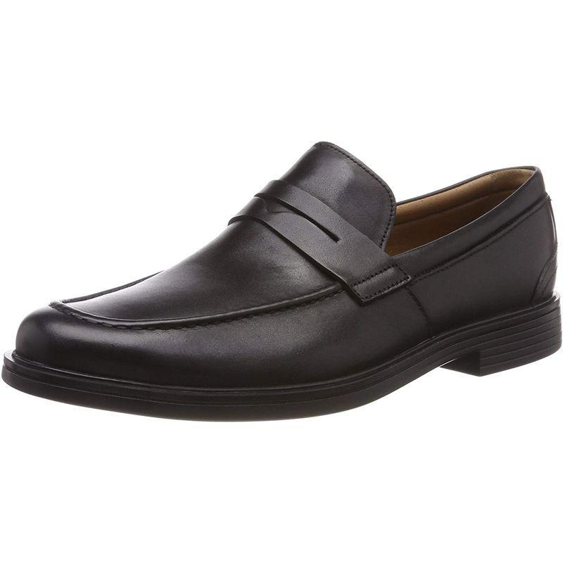 クラークス ビジネスシューズ ローファー アンアルドリックステップ 本革 メンズ ブラックレザー 27 cm ビジネスシューズ ローファー アンアルドリックステップ 本革 メンズ ブラックレザー cm
