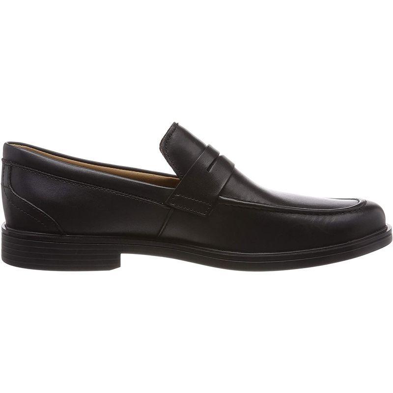 クラークス ビジネスシューズ ローファー アンアルドリックステップ 本革 メンズ ブラックレザー 27 cm ビジネスシューズ ローファー アンアルドリックステップ 本革 メンズ ブラックレザー cm