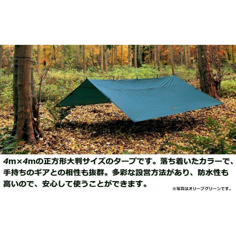 DDタープ 4x4 設営に便利なセット DD Tarp タープ 4X4 & DD Cord コード (10m) & Ridgeline Lo タープ IQ1100908847(9618円)