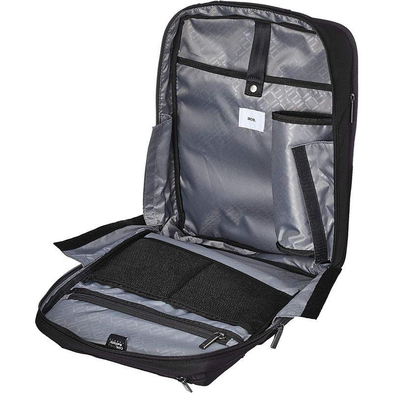 エースジーン ビジネスリュック ガジェタブルCB 15インチPC収納可 コーデュラバリスティック使用 セットアップ可能 メンズ ブラック ビジネスリュック ガジェタブルCB 15インチPC収納可 コーデュラバリスティック使用 セットアップ可能 メンズ ブラック