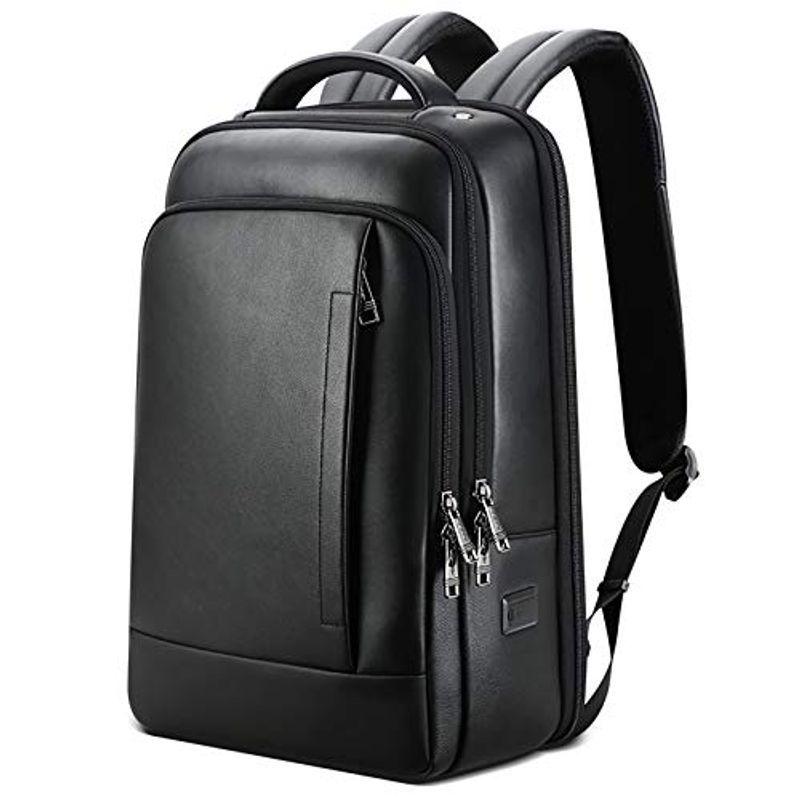 Ariga リュック メンズ 本革 牛革 スクエア 15.6インチPC収納 A4 レザー 防水 大容量 リュックサック バックパック ビジネ(10146円)