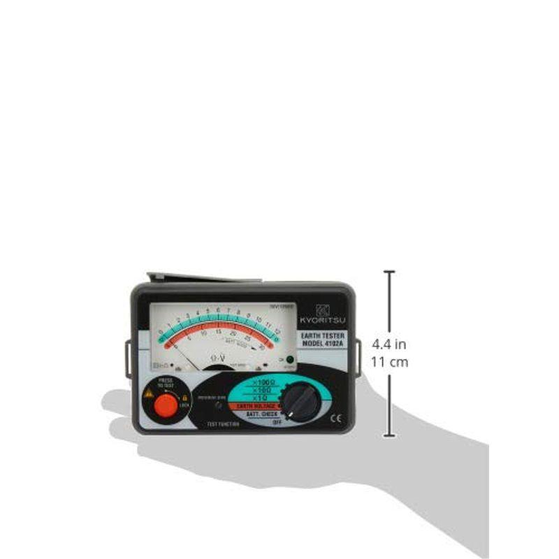 最適な材料 共立電気計器 (KYORITSU) 共立電気計器 オンラインショッピング アナログ接地抵抗計 ハード ハード デジタル接地抵抗計  4102A-H