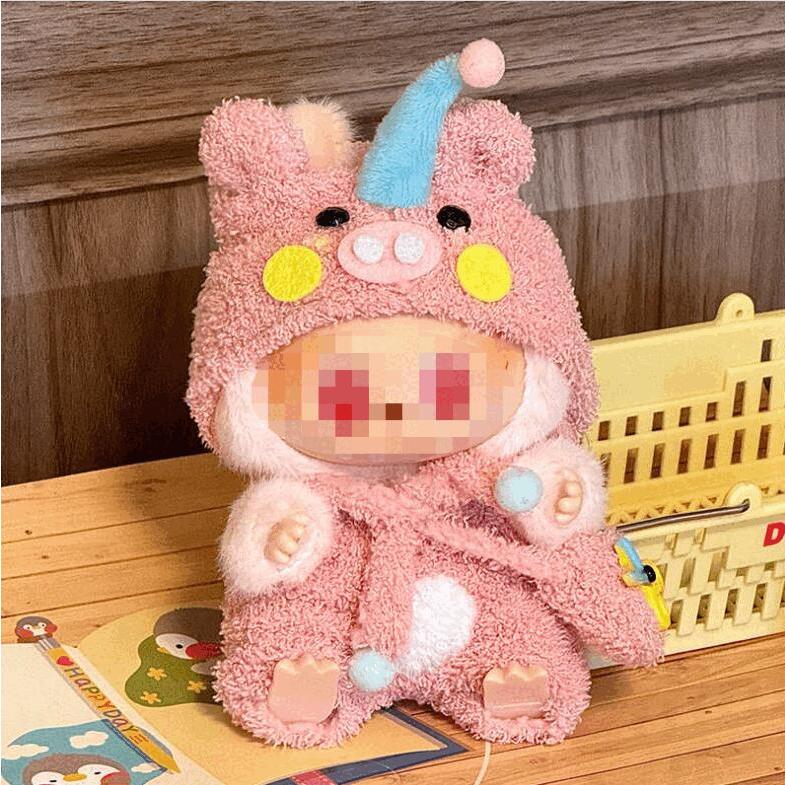 LABUBU ラププ 専用 手作り ぬいぐるみ服 17cm ドール ワンピース