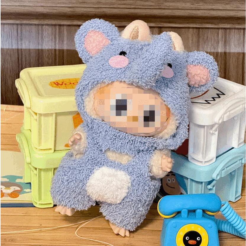 LABUBU ラププ 専用 手作り ぬいぐるみ服 17cm ドール ワンピース