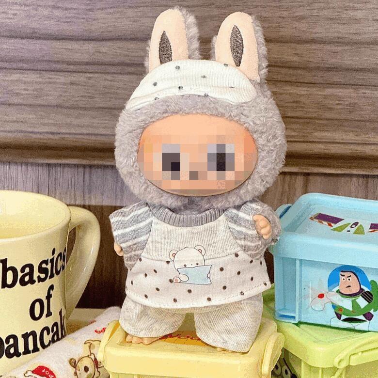 LABUBU ラププ ぬいぐるみ用服 手作り 着せ替え ワンピース セット