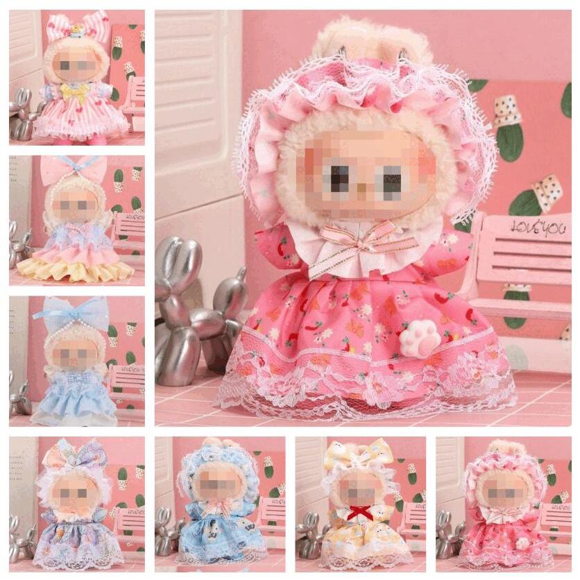 THE MONSTERS Exciting Macaron LABUBU専用 ぬいぐるみ服 セット 
