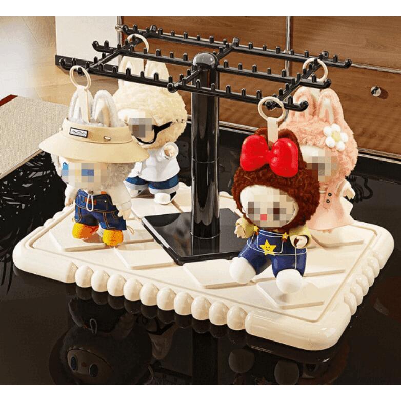 POPMART LABUBU専用 透明収納ケース 防塵 15cm 17cm対応 フィギュア