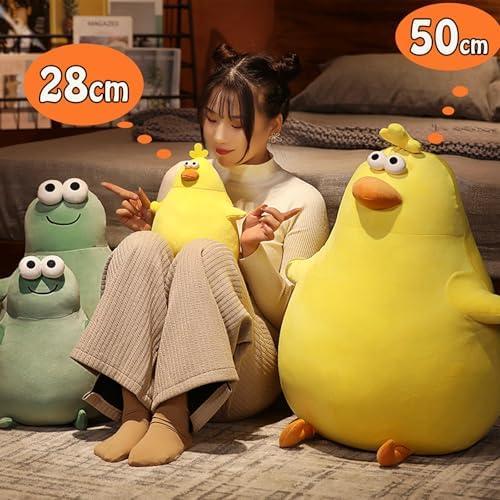 ひよこぬいぐるみ 抱き枕 もちもちクッション ニワトリ 添い寝枕 癒し