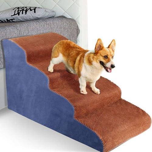 犬用階段ステップ 高密度スポンジ 滑り止め付き カバー取り外し洗濯