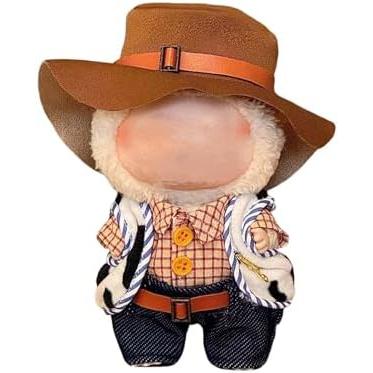 ラブブ用ドール服 17cm人形 カウボーイコスチューム 着せ替えセット