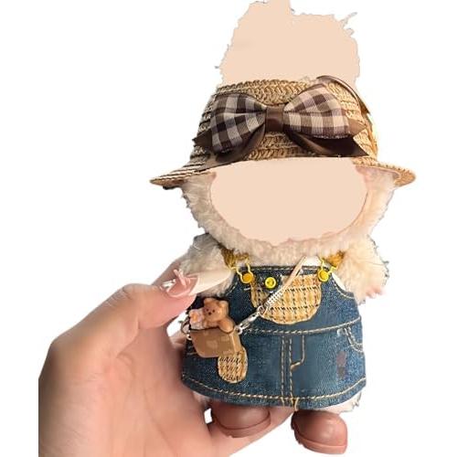 Kpop ぬいぐるみ 服 キャスケット＆サロペット Kpop ぬいぐるみ 服 キャスケット＆サロペット ぬいぐるみ 服 ぬい服