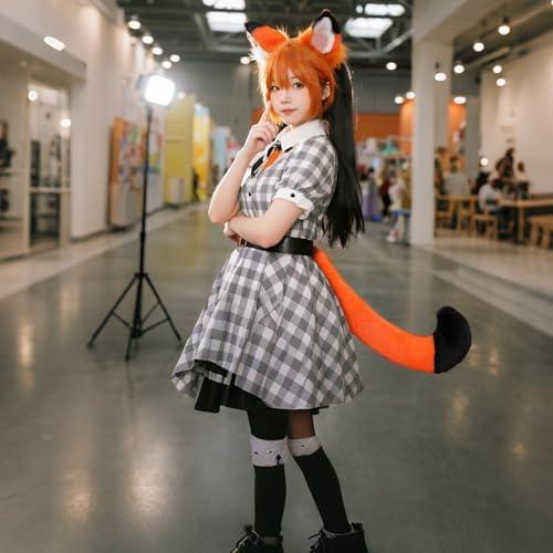 きつね耳カチューシャ しっぽ キツネダンス コスプレ小物 ハロウィン