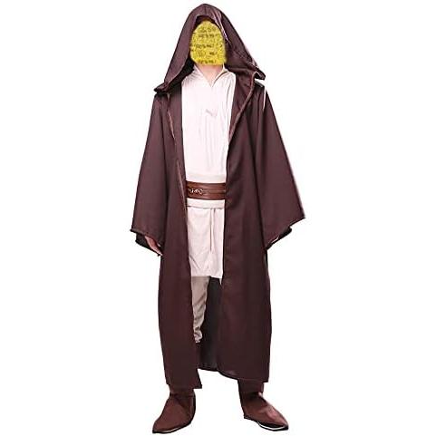 スターウォーズ ジェダイ コスプレ衣装 フルセット ローブ付き 大人