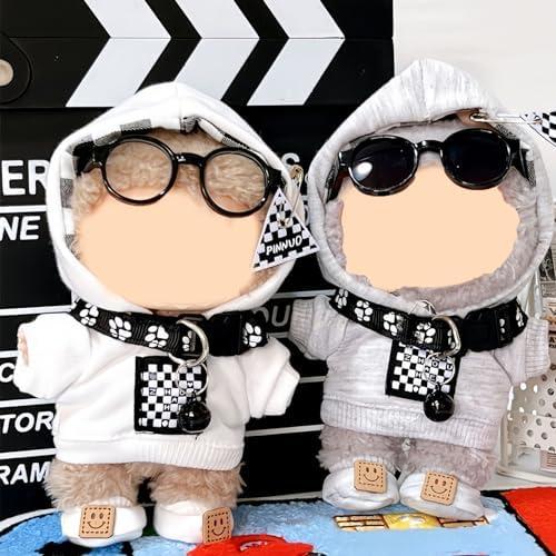 ラブブ17cm 着せ替え服 衛衣セット 4点(衛衣・靴・ネックレス・眼鏡