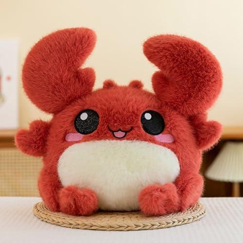 カニぬいぐるみ 抱き枕 70cm ふわふわ軽量 ソファー背当て 昼寝枕
