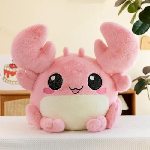 カニぬいぐるみ 抱き枕 70cm ふわふわ軽量 ソファー背当て 昼寝枕