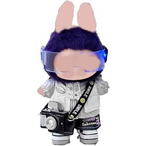 ラブブ17cm用着せ替え服 レーザーSF風5点セット 連帽服・上着・ズボン