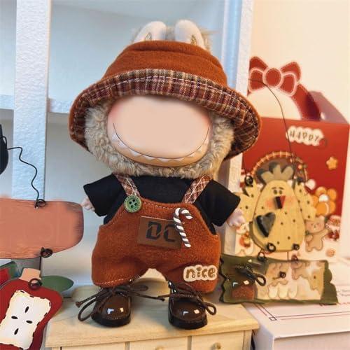 Labubu 17センチぬいぐるみ用 着せ替え衣装 シックなコスチューム