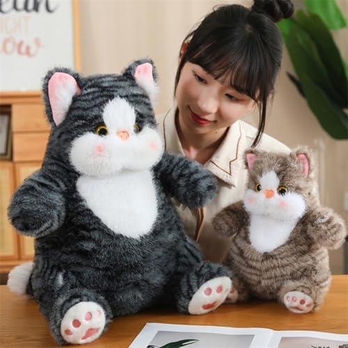 猫ぬいぐるみ 抱き枕 30cm 柔らかくもこもこ インテリア プレゼント 子供向け_11