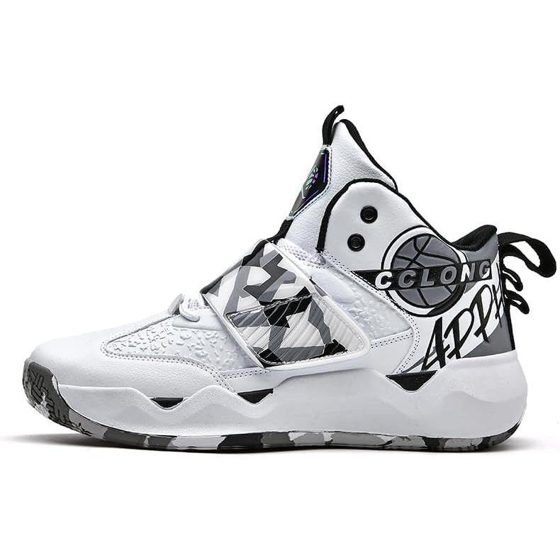 バスケットシューズ メンズ バッシュ ハイカット 軽量・通気性・滑り