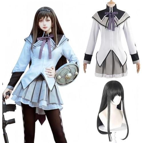 魔法少女まどかマギカ コスプレ衣装 大人用 ウイッグ・アクセサリー付