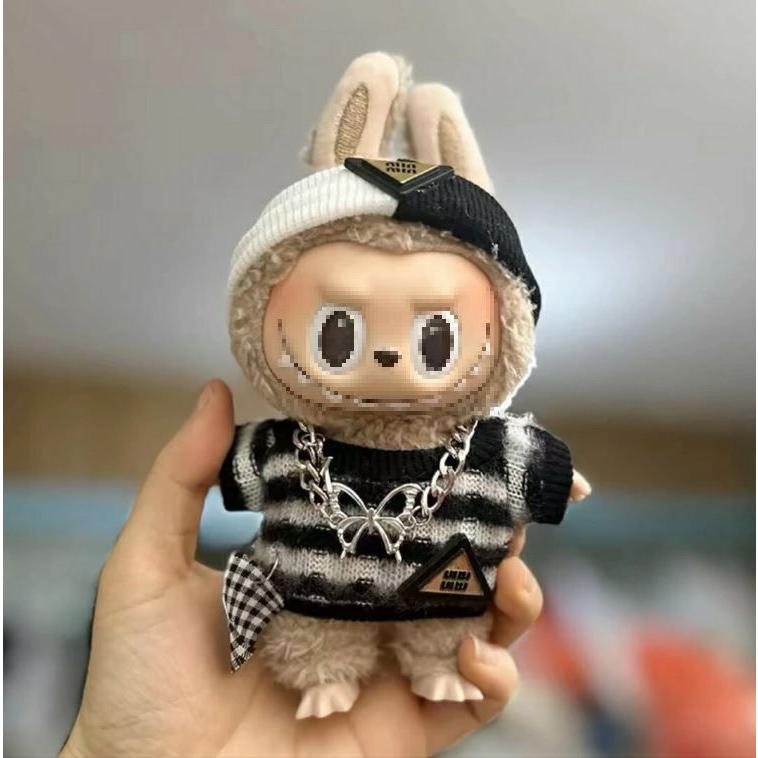 Labubu ラブブ 17cm ぬいぐるみ用 ドレス着せ替えセット ヘアアクセ