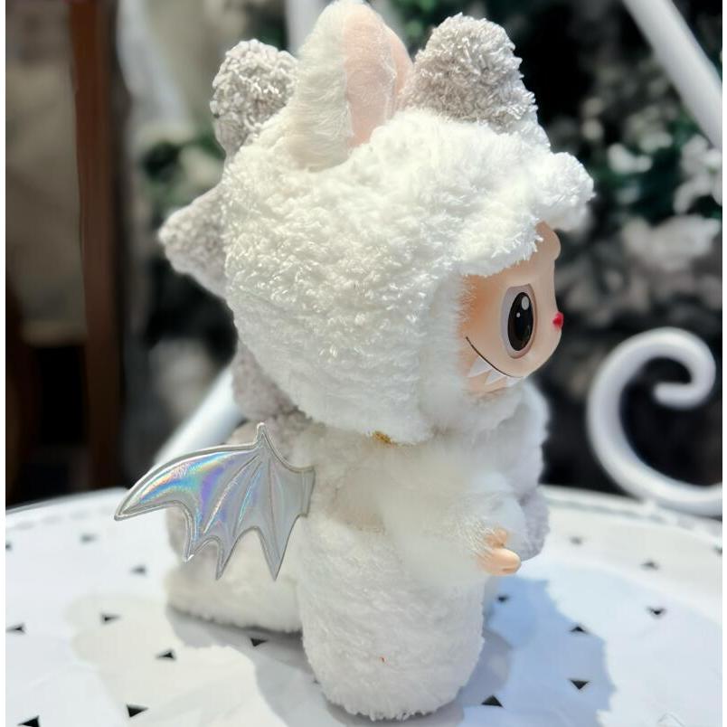 ラブブぬいぐるみ用 手作りデニムオーバーオール＆帽子セット 17cm専用