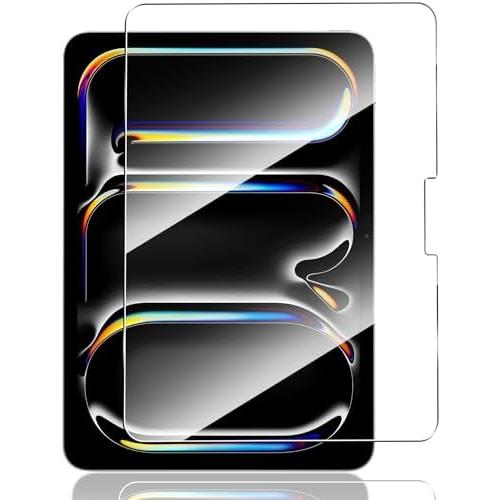 iPad Pro 11インチ 2024/2025年モデル対応 強化ガラスフィルム 9H硬度