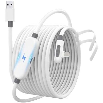 VR用リンクケーブル 5m 60W急速充電対応 メタクエスト3S/3/2/Pro/Pico4