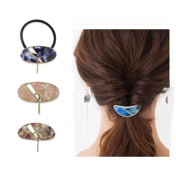 ポニーフック ヘアアレンジ ヘアカフ ヘア飾り 可愛い おしゃれ 簡単一  